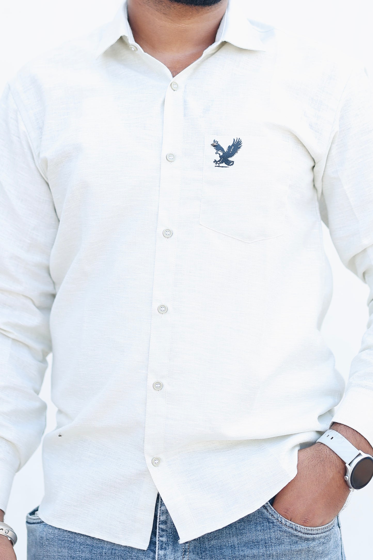 Classic light green Casual Shirt