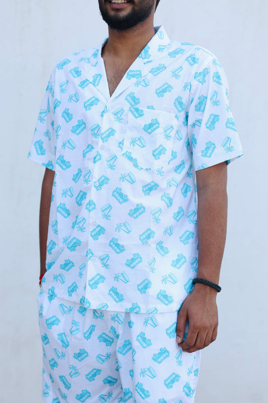 Summer Vibe Printed Shirt & Shorts