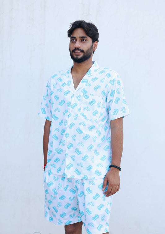 Summer Vibe Printed Shirt & Shorts